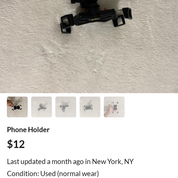 Bike, scooter , moped phone holder - Picture 2 of 5